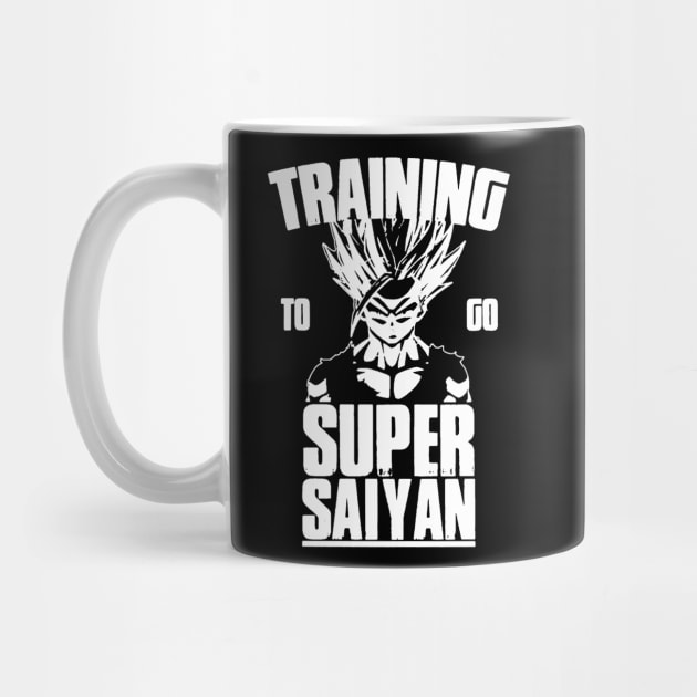 Training To Go Super Saiyan by DesignShirt